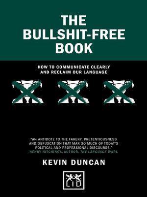 cover image of The Bullshit-Free Book